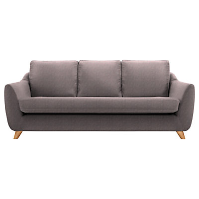 G Plan Vintage The Sixty Seven Large 3 Seater Sofa Marl Aubergine